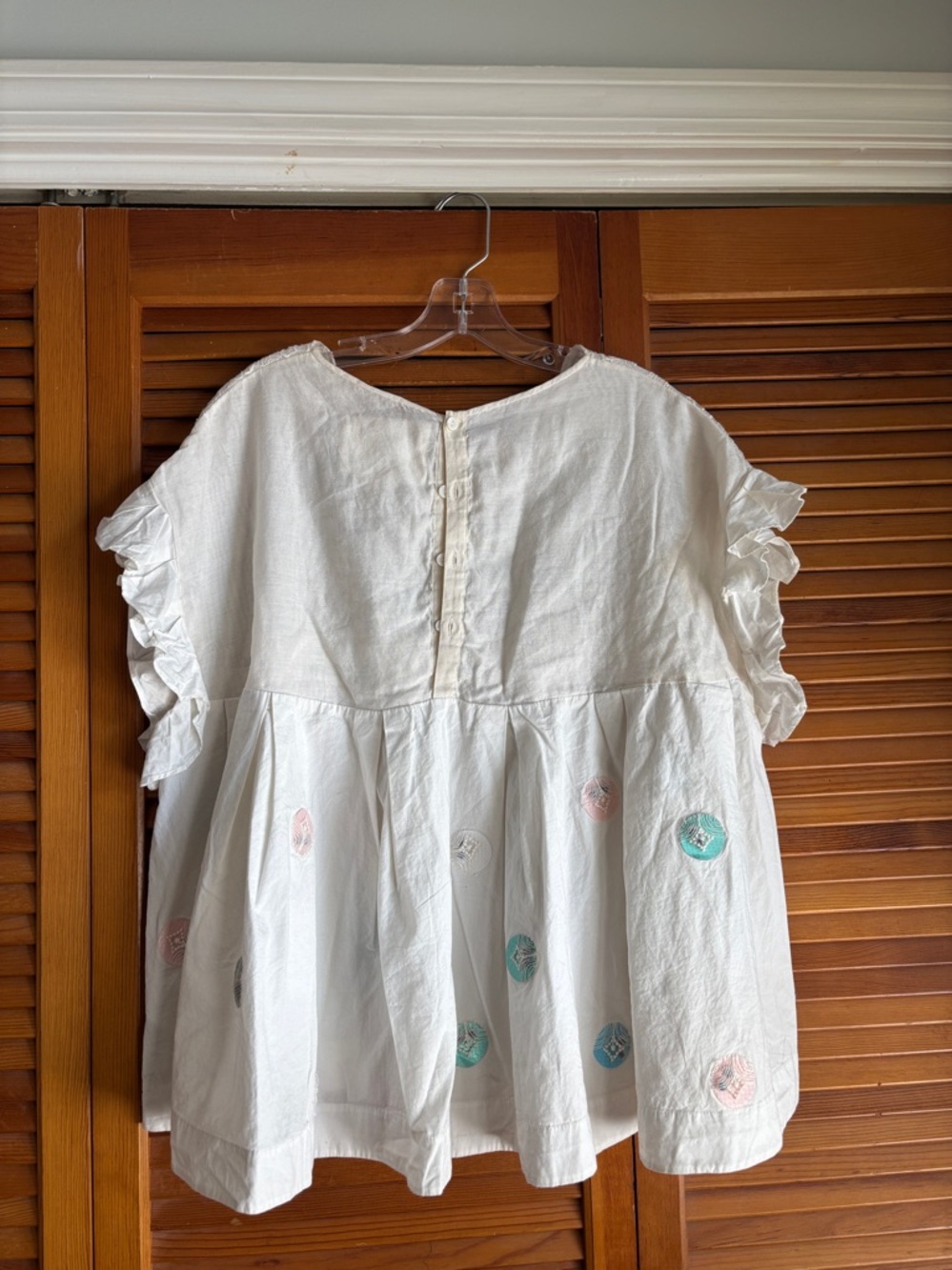 Amid Aggarwal Carousel Lace Swing Top Size 14 By Anthropologie - Picture 6 of 16